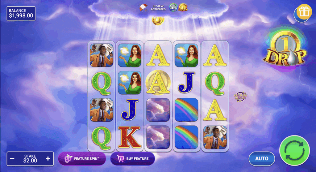 1 Drop – Spinberry. Weather themed slots